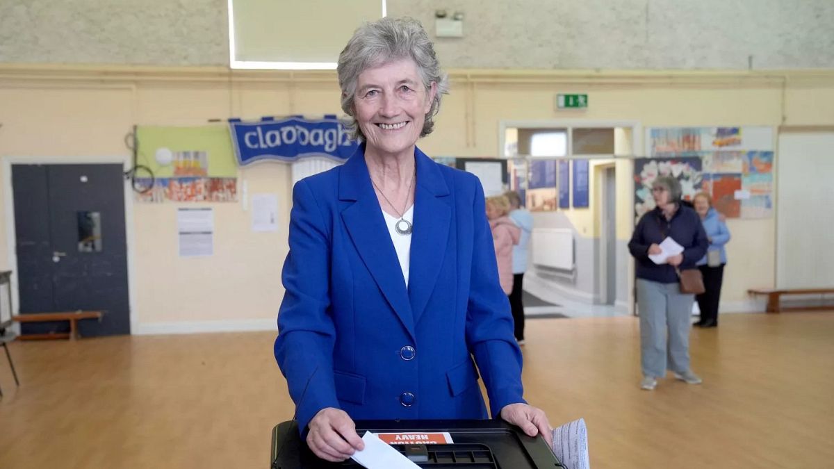 Leftwing Catherine Connolly wins Ireland presidential election Leftwing Catherine Connolly wins Ireland presidential election