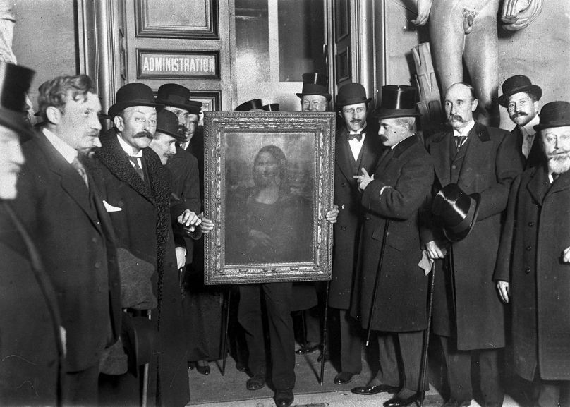 A Gioconda 1914. január 4-én tért vissza a Louvre-ba