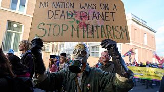 45,000 march in The Hague urging government to prioritize climate action