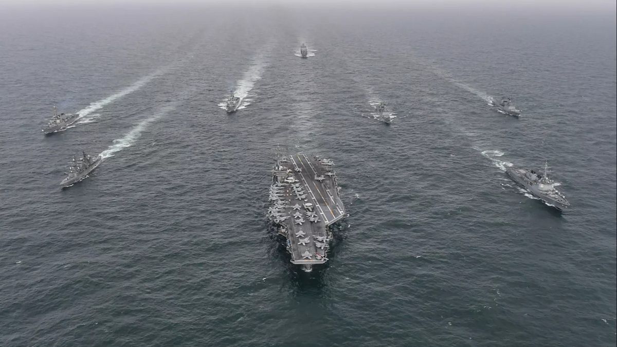 US Navy loses two aircraft from USS Nimitz carrier in 30 minutes
