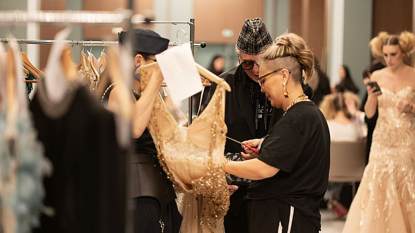 Painstaking work and a long training are hallmarks of Italian fashion.