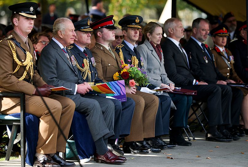 King Charles III visits the National Memorial Arboretum in Alrewas, 27 October, 2025