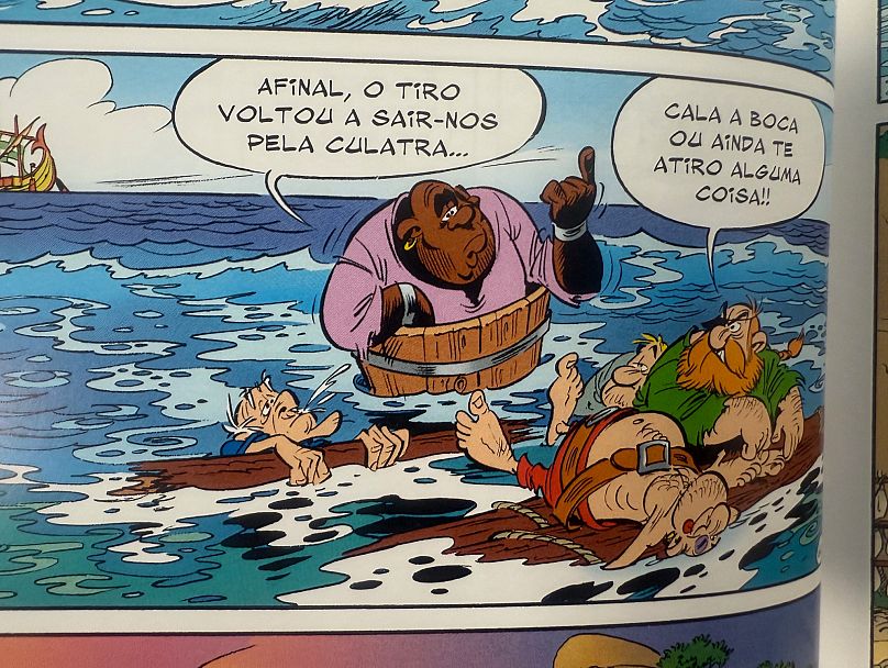 Baba tem um novo desenho, menos estereotipado, e já diz os R