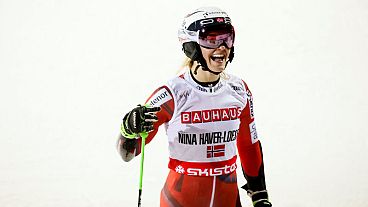 Haver-Loeseth, Zenhaeusern win parallel slaloms in Stockholm