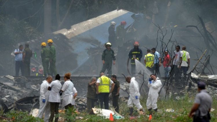 Deuil national à Cuba après un accident d'avion qui a fait 107 morts