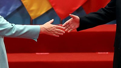 Trump trade threat looms large as Merkel heads to China Trump trade threat looms large as Merkel heads to China