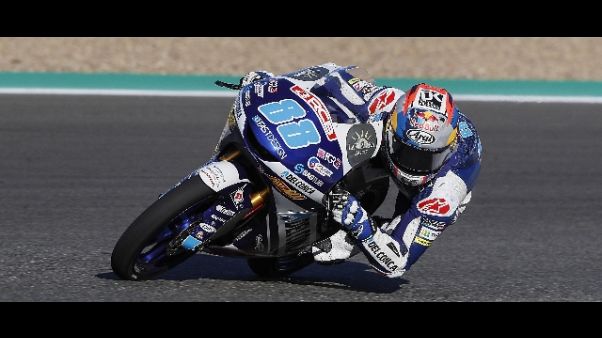 Moto: Francia, Martin in pole in Moto3 Moto: Francia, Martin in pole in Moto3