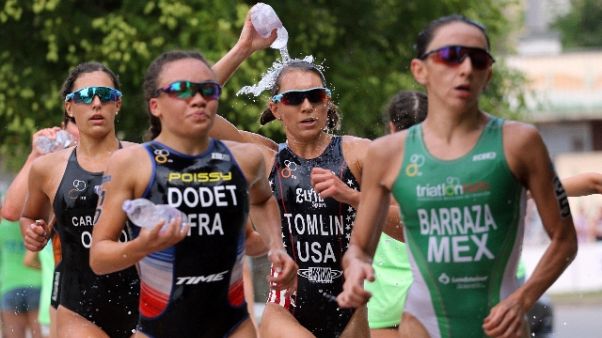 Triathlon: World Cup, la Olmo è bronzo Triathlon: World Cup, la Olmo è bronzo