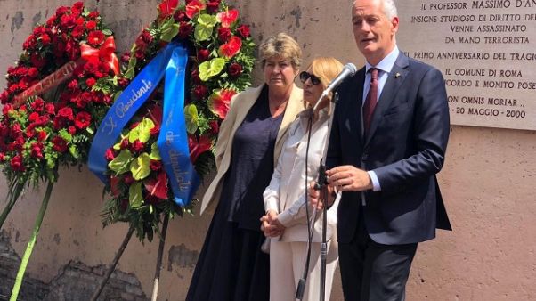 D'Antona: Gabrielli, non colti segnali D'Antona: Gabrielli, non colti segnali
