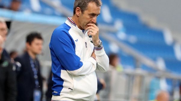 Samp: Giampaolo "Non sono felice" Samp: Giampaolo "Non sono felice"
