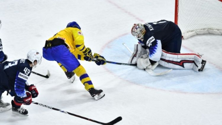 Mondial de hockey sur glace: la Suède ne fait qu'une bouchée des Américains