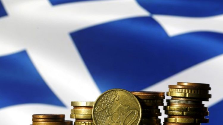 Euro zone to decide on terms of Greek bailout exit in June - Centeno