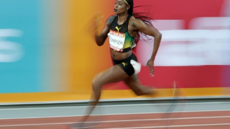 Athlétisme: Thompson survole le 100 m à Kingston