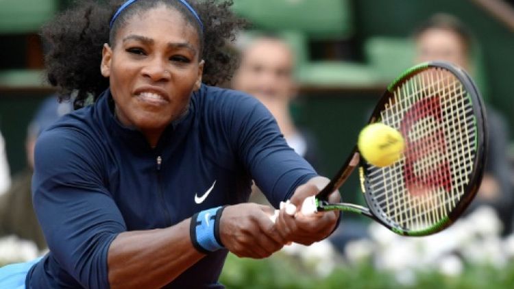 Après le mariage princier, Serena Williams s'entraîne à Roland-Garros