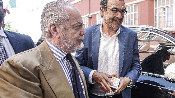 De Laurentiis, Sarri? Tempo scaduto De Laurentiis, Sarri? Tempo scaduto