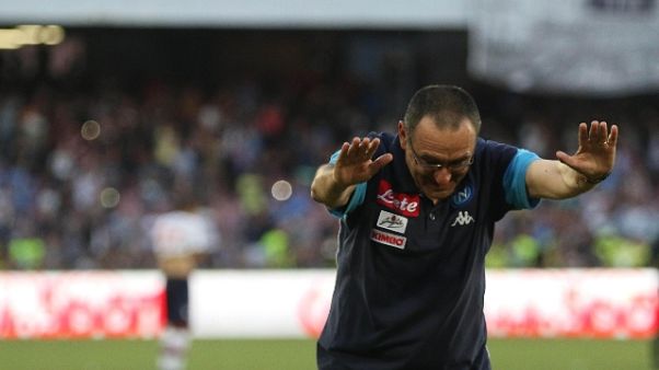 Napoli: Sarri, nella vita tutto finisce Napoli: Sarri, nella vita tutto finisce