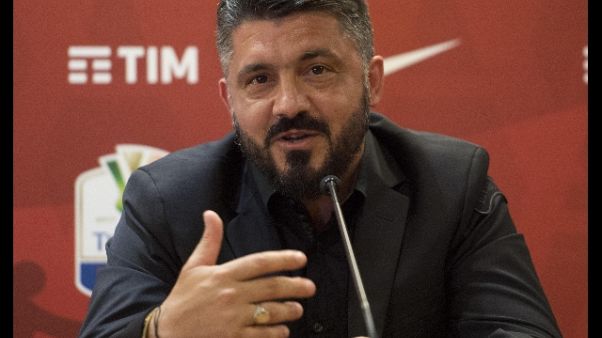 Gattuso, io voto 7, mai nemmeno a scuola Gattuso, io voto 7, mai nemmeno a scuola