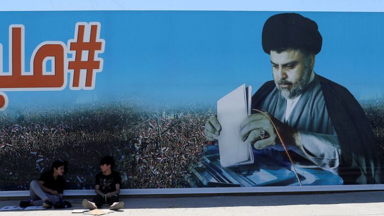 Iraqi cleric Sadr meets pro-Iran Amiri after election win
