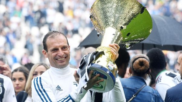 Juve guarda futuro, Allegri in sede club Juve guarda futuro, Allegri in sede club
