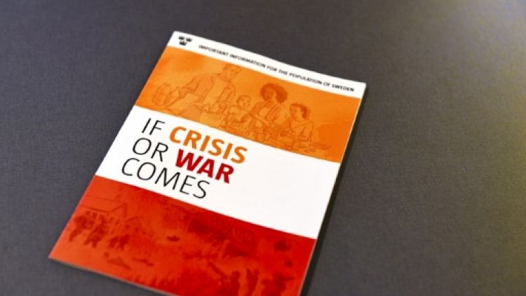 Suède: un livret édité à 4,8 millions de copies prépare la population à la guerre