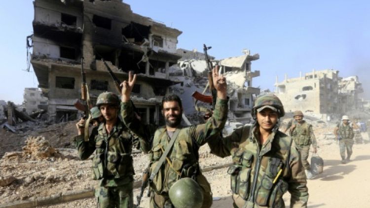 Le régime syrien contrôle totalement Damas et sa région après avoir chassé l'EI