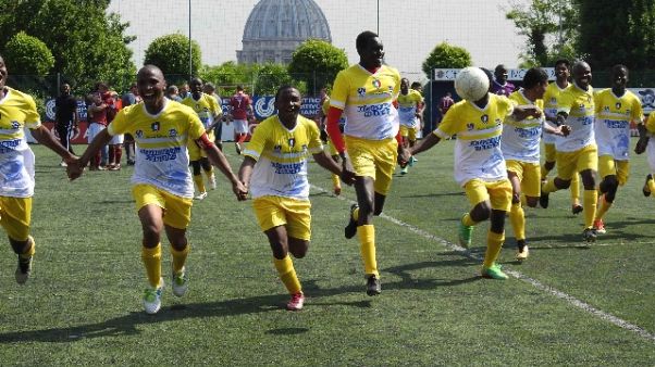 Mercoledì Papa benedice 'Clericus Cup' Mercoledì Papa benedice 'Clericus Cup'