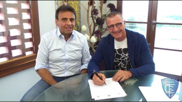 Calcio: Andreazzoli a Empoli fino a 2020 Calcio: Andreazzoli a Empoli fino a 2020