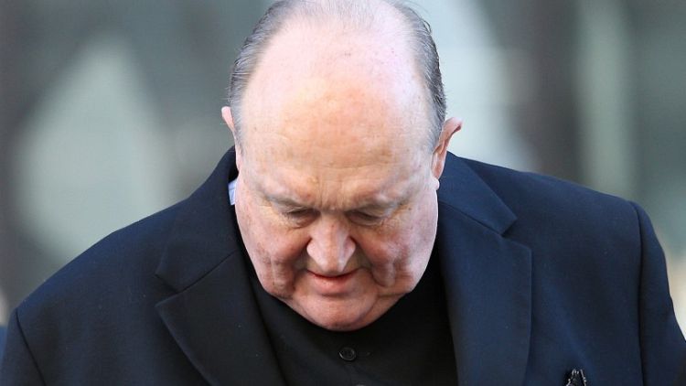 Australian archbishop steps aside after conviction for concealing child sex abuse