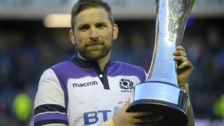 Rugby: le capitaine de l'Ecosse Barclay, opéré, indisponible sans doute six mois