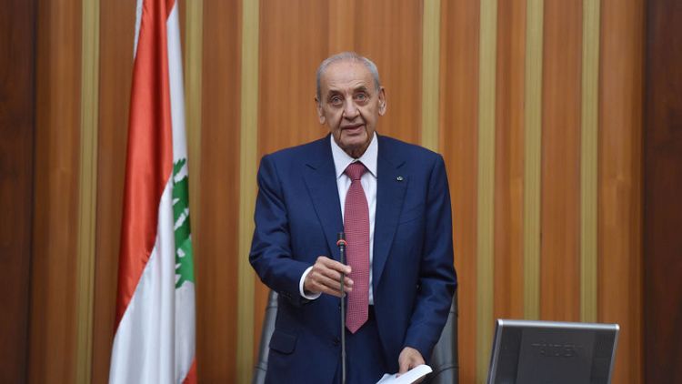 Lebanese parliament re-elects Shi'ite Berri as speaker