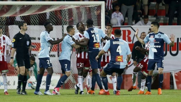 Incidents Ajaccio-Le Havre: la Ligue valide le résultat mais suspend le stade corse