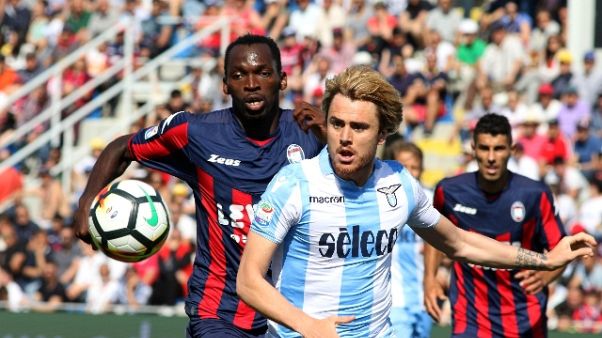 Serie A: 2 turni stop al laziale Patric Serie A: 2 turni stop al laziale Patric