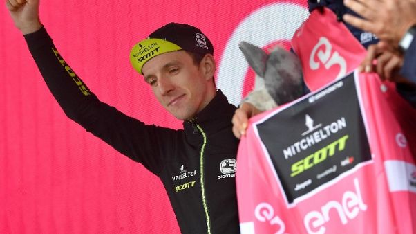 Giro: Yates leader, Dumoulin a 56'' Giro: Yates leader, Dumoulin a 56''