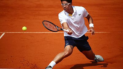 South Korea's Chung out of French Open with ankle problem South Korea's Chung out of French Open with ankle problem
