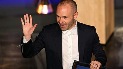 Iniesta on way to Japanese club Vissel Kobe - media Iniesta on way to Japanese club Vissel Kobe - media