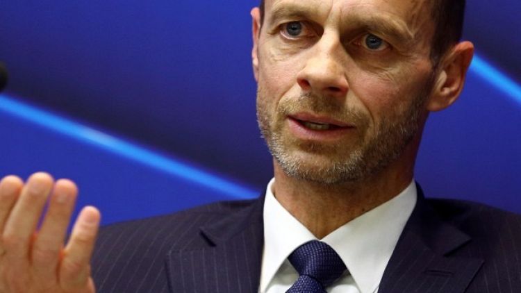 UEFA president hits out at Infantino plans to 'sell soul' of game