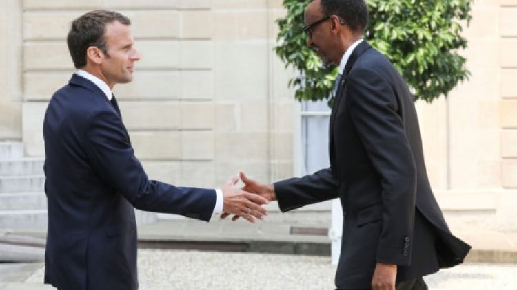 Macron prône des relations "apaisées" avec le Rwanda