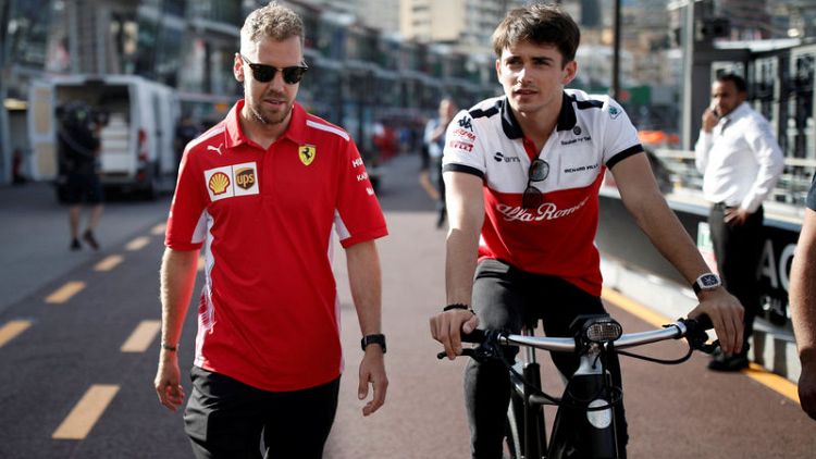 Leclerc deserves the hype, says Vettel