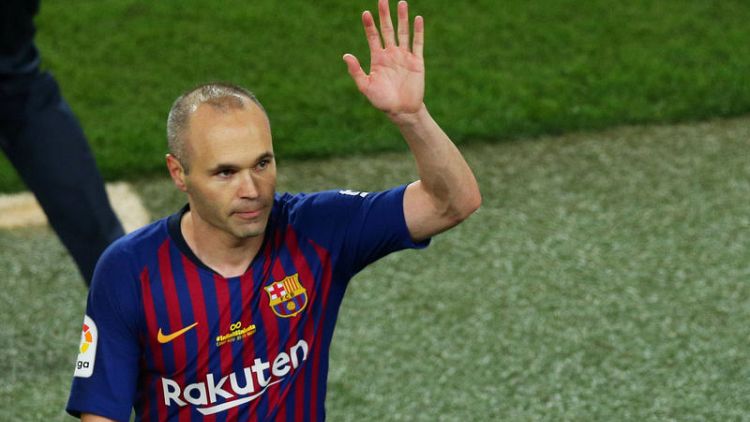 Iniesta says moving to Japan, expected to sign for Vissel Kobe