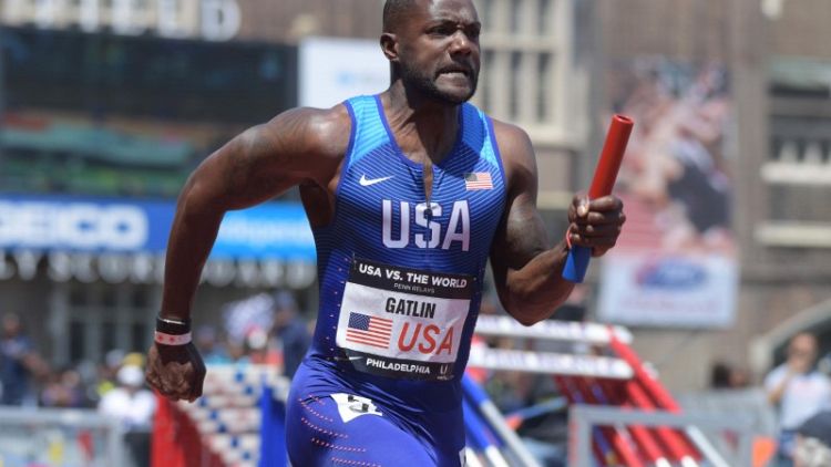 Gatlin out of Oregon meeting with hamstring injury