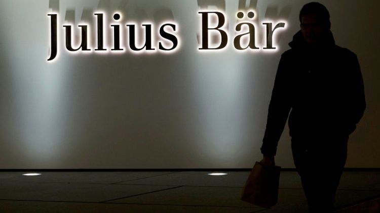 Swiss bank Julius Baer's managed wealth hits record