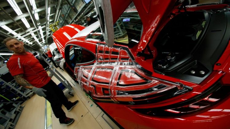 German factory growth hits 15-month low in May, PMI shows