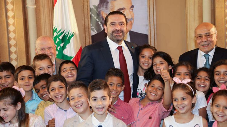 Lebanon's president designates Saad al-Hariri as next PM
