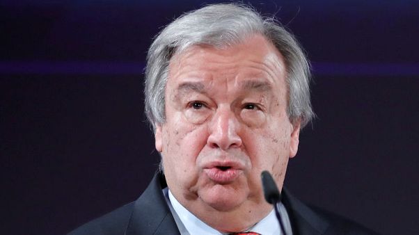 جوتيريش يعرض رؤية لنزع السلاح من القنابل اليدوية إلى الهيدروجينية جوتيريش يعرض رؤية لنزع السلاح من القنابل اليدوية إلى الهيدروجينية