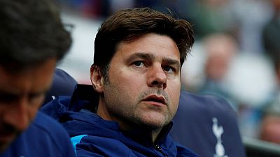 Pochettino says he is 'happy' at Spurs as Madrid circle Pochettino says he is 'happy' at Spurs as Madrid circle