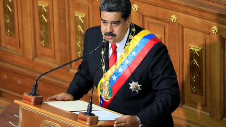 Maduro vows to free some jailed activists, raise Venezuela oil output