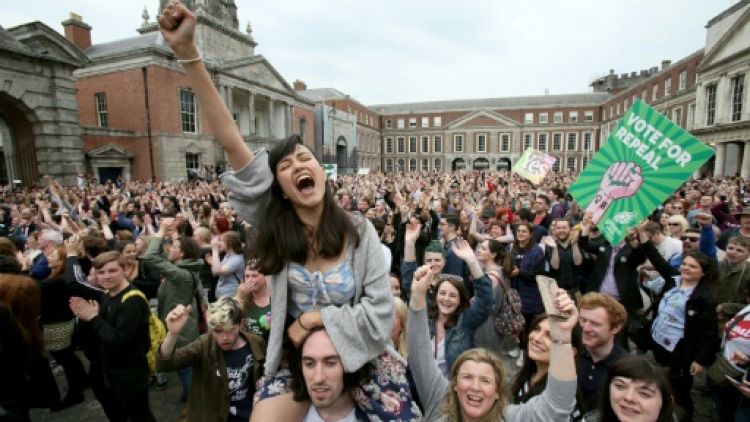 Oui massif des Irlandais au droit à l'avortement