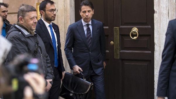 Conte, con Visco discusso stato economia Conte, con Visco discusso stato economia