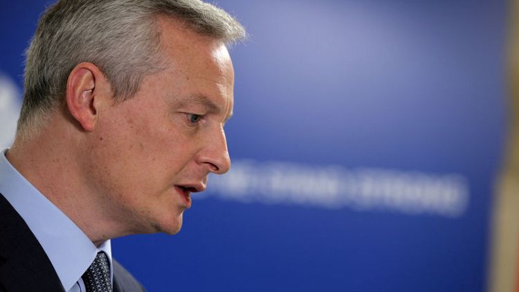 France, Germany work on roadmap on future of euro zone - Le Maire