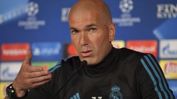 Champions: Zidane "non siamo favoriti" Champions: Zidane "non siamo favoriti"